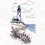 Idyllic Lighthouse Etching