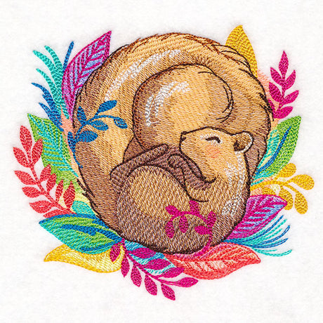 Sleepy Forest Squirrel