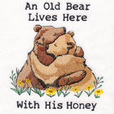 An Old Bear Lives Here with His Honey