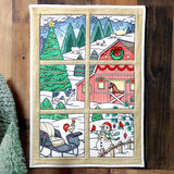 Christmas on the Farm Scene - Block 2