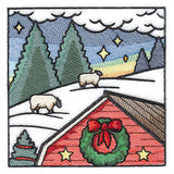 Christmas on the Farm Scene - Block 2