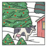 Christmas on the Farm Scene - Block 3