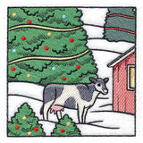 Christmas on the Farm Scene - Block 3