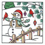 Christmas on the Farm Scene - Block 6