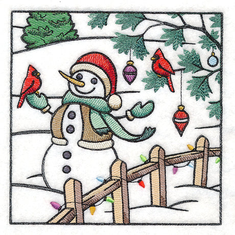 Christmas on the Farm Scene - Block 6