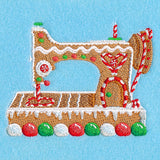 Christmas Gingerbread Sewing Machine