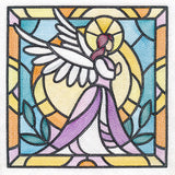 Stained Glass Christmas - Angel