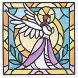 Stained Glass Christmas - Angel