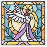 Stained Glass Christmas - Angel