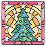 Stained Glass Christmas - Tree