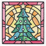 Stained Glass Christmas - Tree