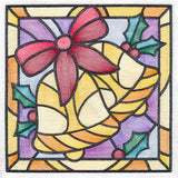 Stained Glass Christmas - Bells