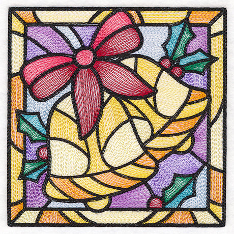 Stained Glass Christmas - Bells