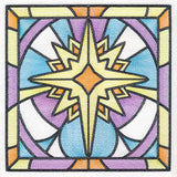Stained Glass Christmas - Star of Bethlehem