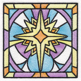 Stained Glass Christmas - Star of Bethlehem