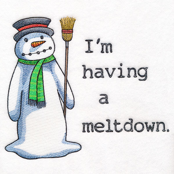 I'm Having a Meltdown Snowman