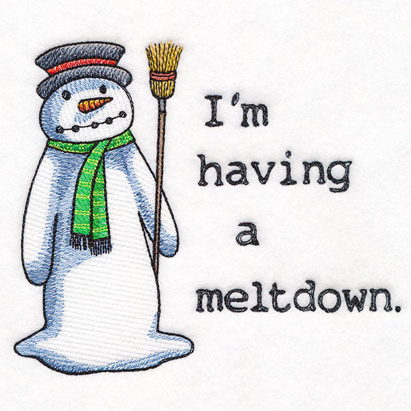 I'm Having a Meltdown Snowman