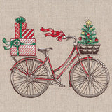 Christmas Market Bicycle