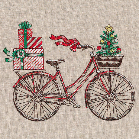 Christmas Market Bicycle