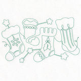 Christmas Magic - Stockings (Edge-to-Edge Quilting)