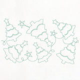 Christmas Magic - Christmas Trees (Edge-to-Edge Quilting)