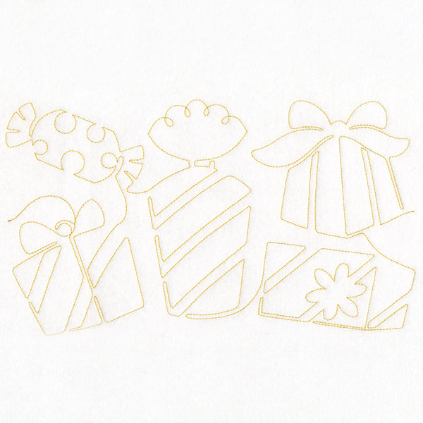 Christmas Magic - Gifts (Edge-to-Edge Quilting)