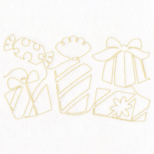 Christmas Magic - Gifts (Edge-to-Edge Quilting)