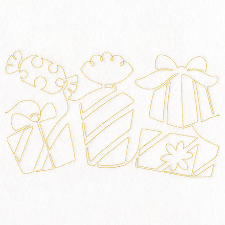 Christmas Magic - Gifts (Edge-to-Edge Quilting)