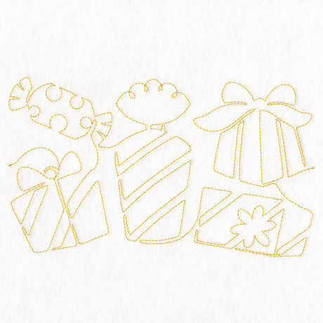 Christmas Magic - Gifts (Edge-to-Edge Quilting)