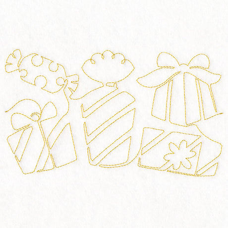 Christmas Magic - Gifts (Edge-to-Edge Quilting)