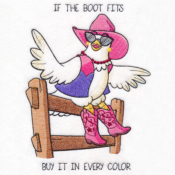 If the Boot Fits Chicken