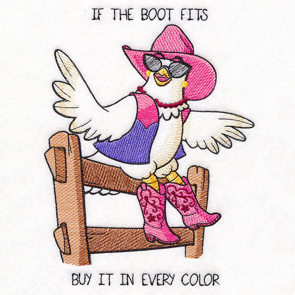 If the Boot Fits Chicken