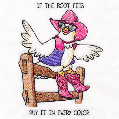 If the Boot Fits Chicken