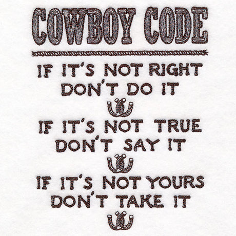 Cowboy Code