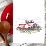 Idyllic Retro Truck Scene