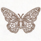 Mojave Aster Butterfly (Trapunto)