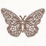 Mojave Aster Butterfly (Trapunto)