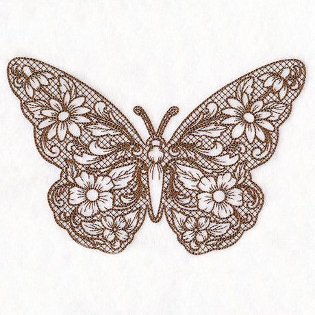 Mojave Aster Butterfly (Trapunto)