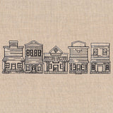 Wild West Town Border