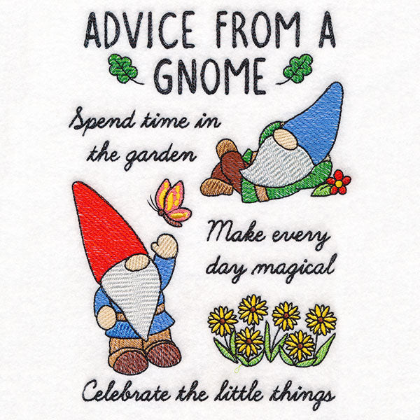 Advice from a Gnome
