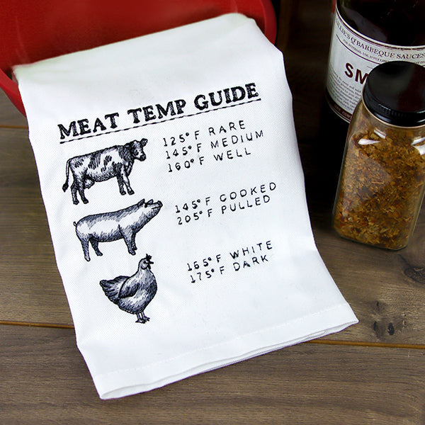 Grill Master's Meat Temp Guide