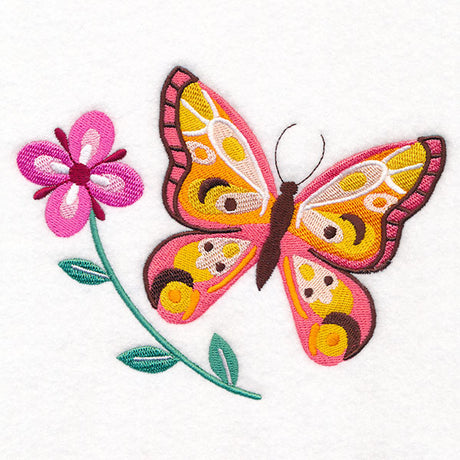 Butterfly & Flower 1