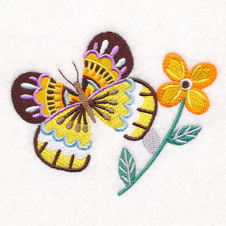 Butterfly & Flower 6