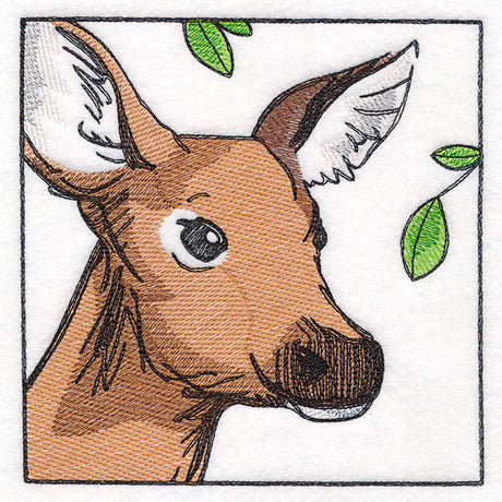 Woodland Animal Friends Window Scene - Deer