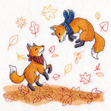 Autumn Fun Foxes