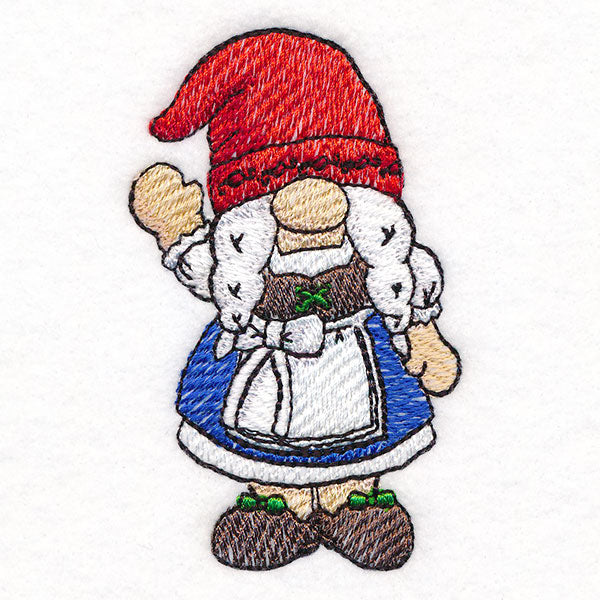 Oktoberfest Lady Gnome