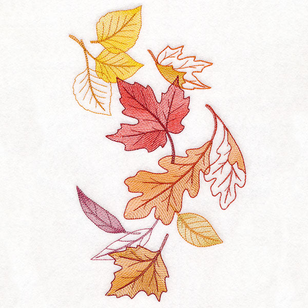 Festive Harvest Leaf Feature