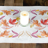 Festive Harvest Leaf Border