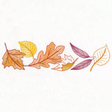 Festive Harvest Leaf Border