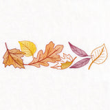 Festive Harvest Leaf Border